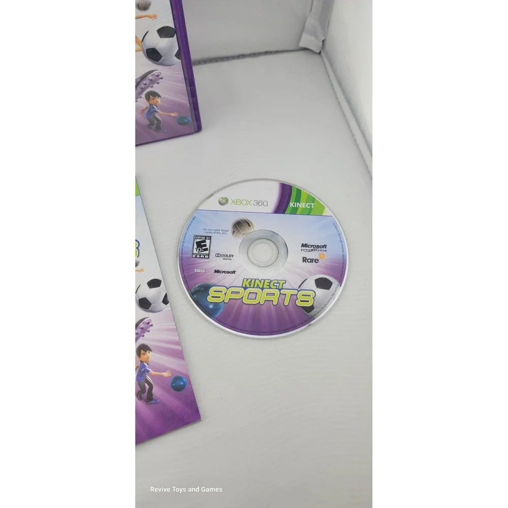 Kinect Sports (Microsoft Xbox 360,‎ 2010) CIB Complete Tested and Working Great